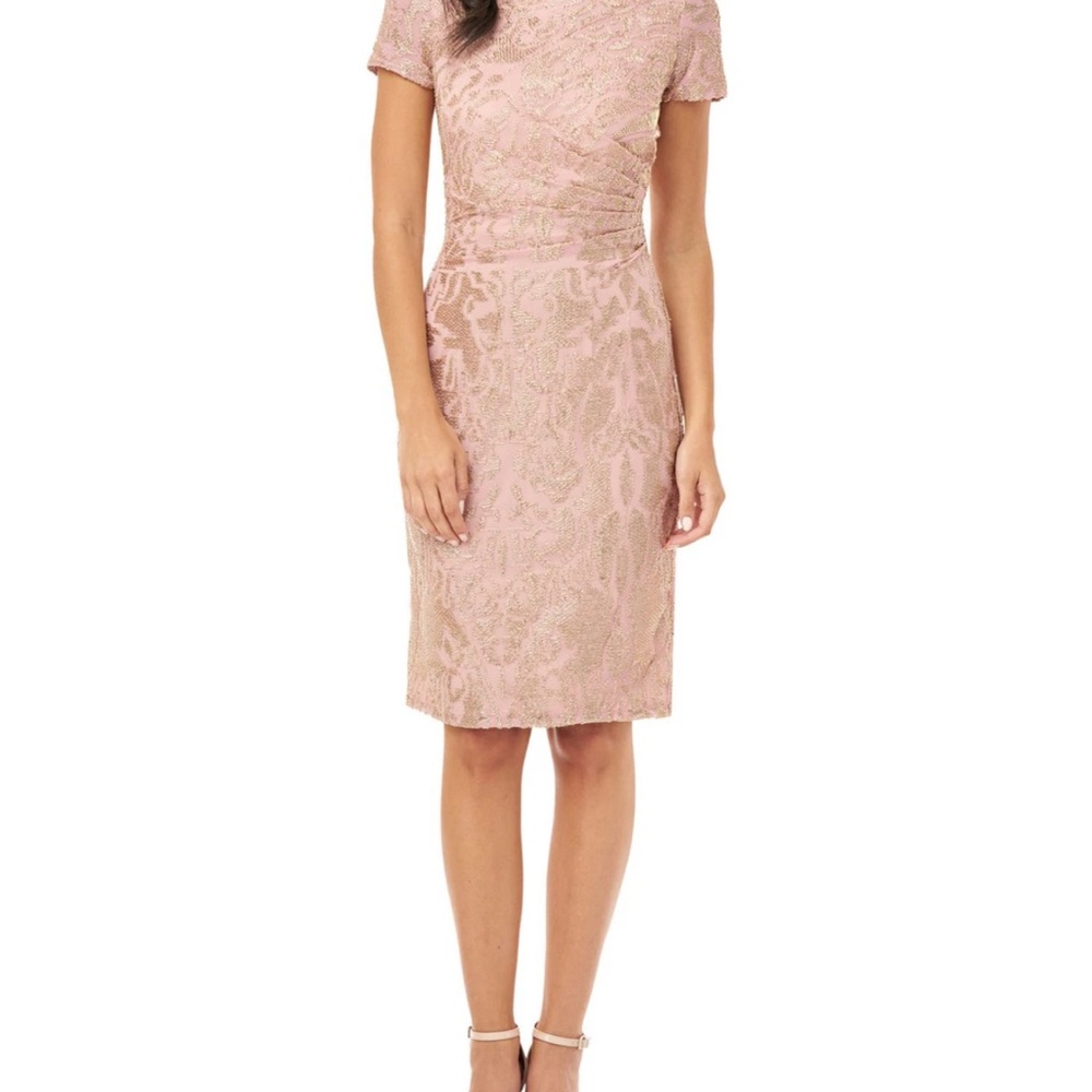 Elegant Jacquard Dress
